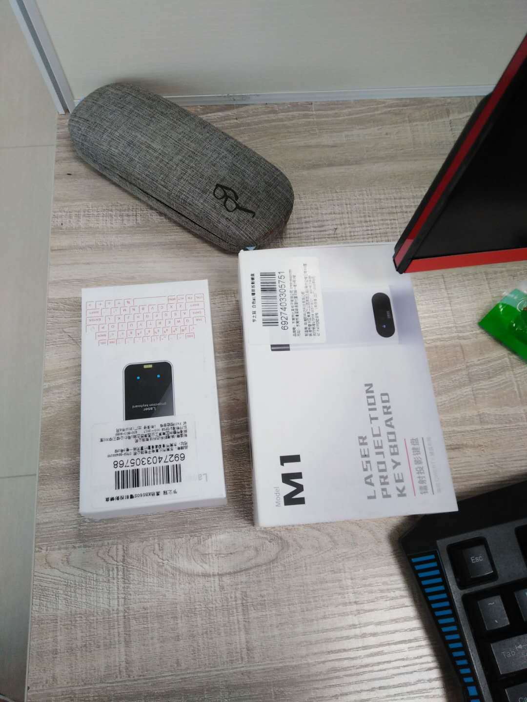 LEING FST Virtual Laser Keyboard Bluetooth Wireless Projector Phone Keyboard For Computer Pad Laptop With Mouse Function - Image 10
