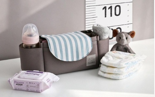 Multifunction Baby Stroller Bag Organizer Maternity Nappy Bag Stroller Accessories Cup wheelchair bag - Image 2