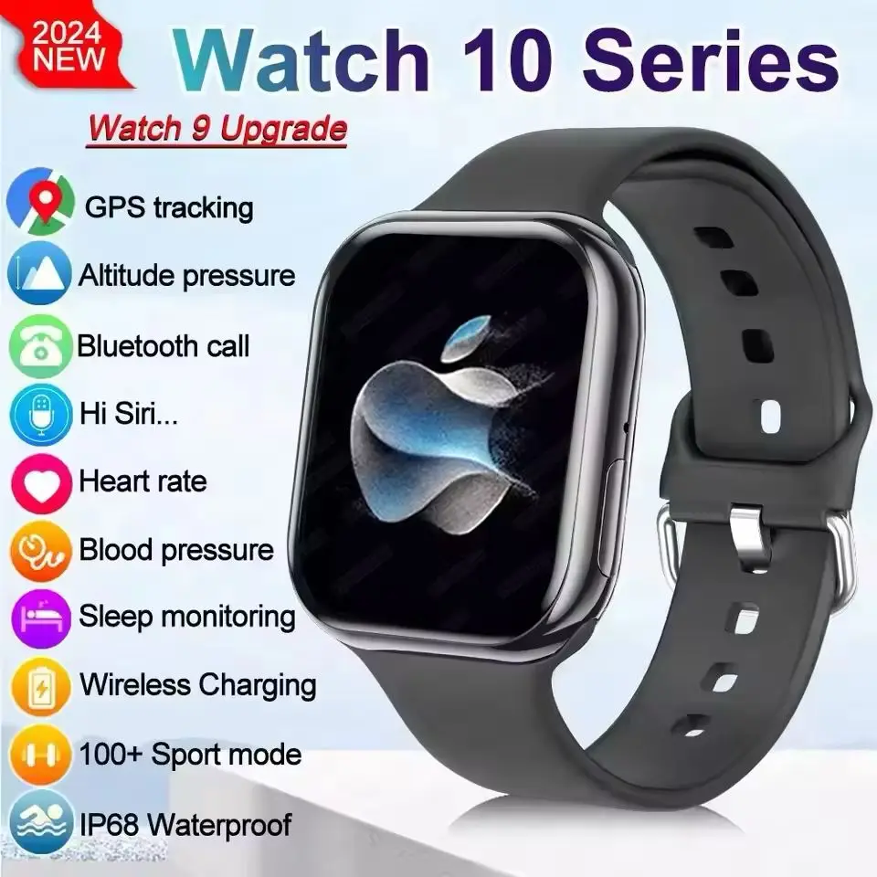 2026 GPS Smart Watch Series 10 For Apple Watch X 10 Memory Music Video Bluetooth Call Waterproof NFC Smartwatch For Android IOS