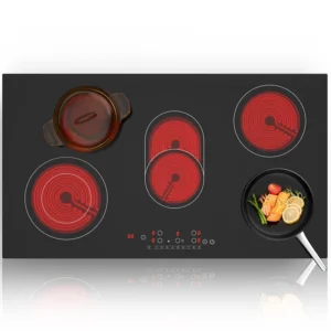 5 Burners Built-in Induction Stove High-power Electric Ceramic Stove Induction Cooker For Household Commercial Cooking 110V 220V