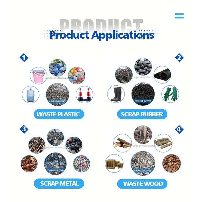 Highly Efficient Tyre Shredding Machine 2ton Double Shaft Recycling Waste Used Rubber Car Tire Shredders for Industrial - Image 4