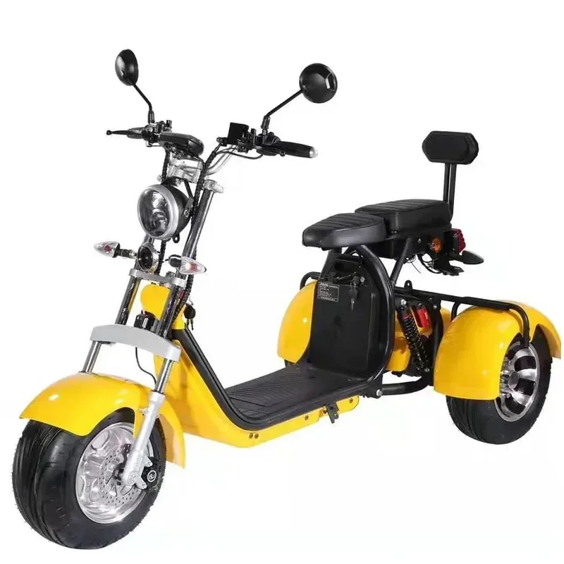 Factory Hot Selling High Speed Scooter 2000w Scooters Tricycle Citycoco Lithium Battery 60v 20ah 30ah 40ah Electric Vehicle Tric - Image 3