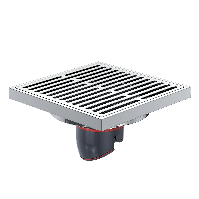 VGX Brass Floor Drain Stripe Anti-Odor Drain Valve Cover Shower Trap Drains Kitchen Bathroom Laundry Room Bathroom Accessories - Image 8