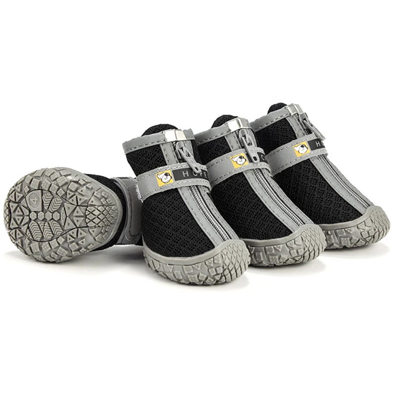 Dog Shoes Non-Slip Soles Thick Plush Protection Paw Pet Shoes Warm For Dog Non-Slip Dog Shoes Breathable Climbing Pets Booties - Image 7