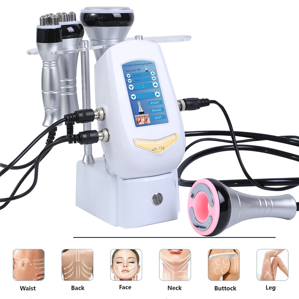 40K Cavitation Machine 4-1 Ultrasonic RF Body Shaping Lose Weight Multipolar Slimming Facial Skin Tightening Lifting Device - Image 4