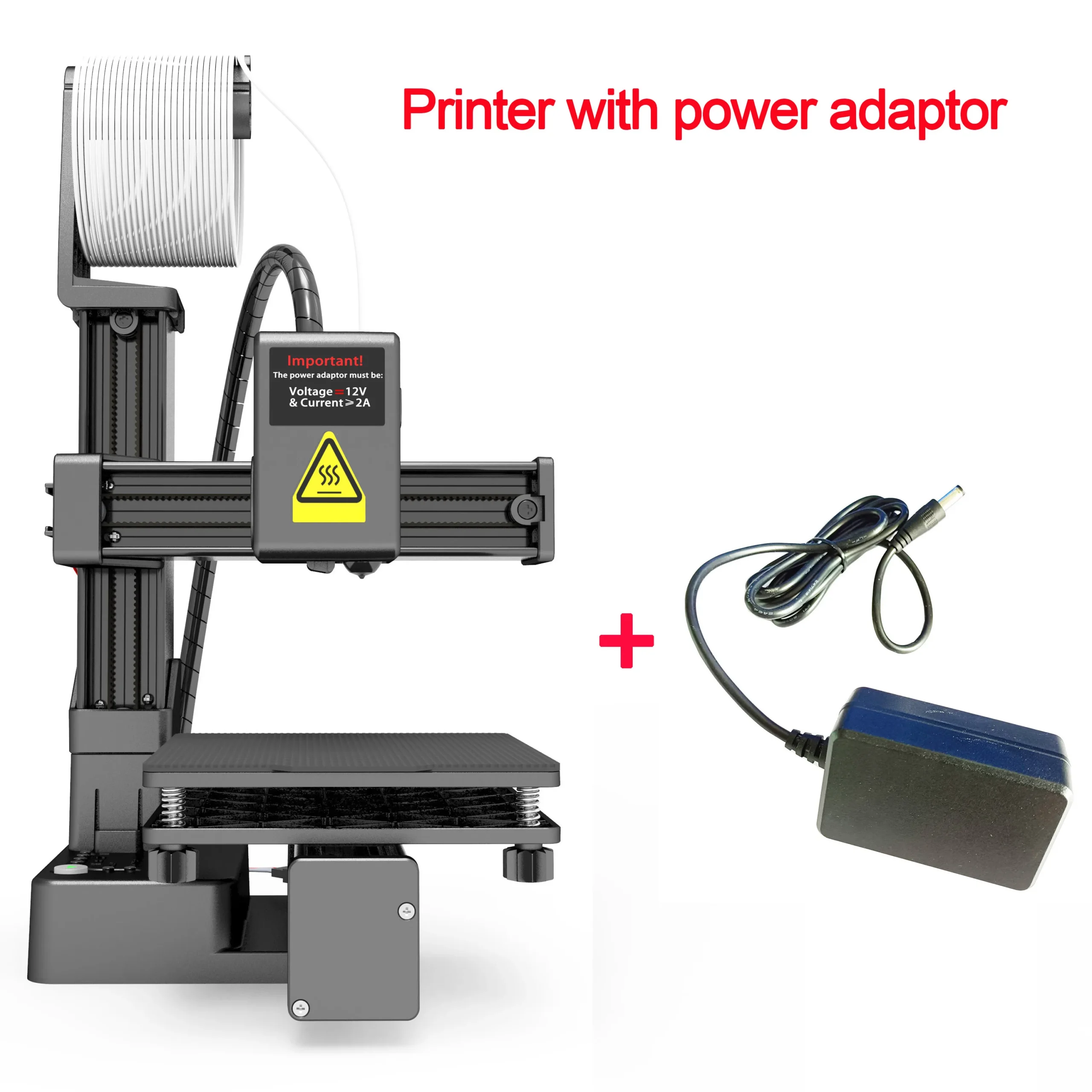 EasyThreed 3D Printer Entry Level Compatible with PLA TPU 1.75mm Filament include Power Adaptor. - Image 7