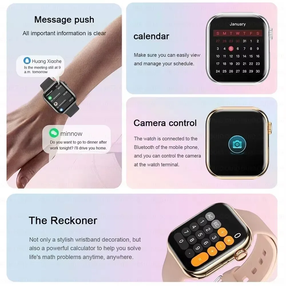 2026 GPS Smart Watch Series 10 For Apple Watch X 10 Memory Music Video Bluetooth Call Waterproof NFC Smartwatch For Android IOS - Image 5