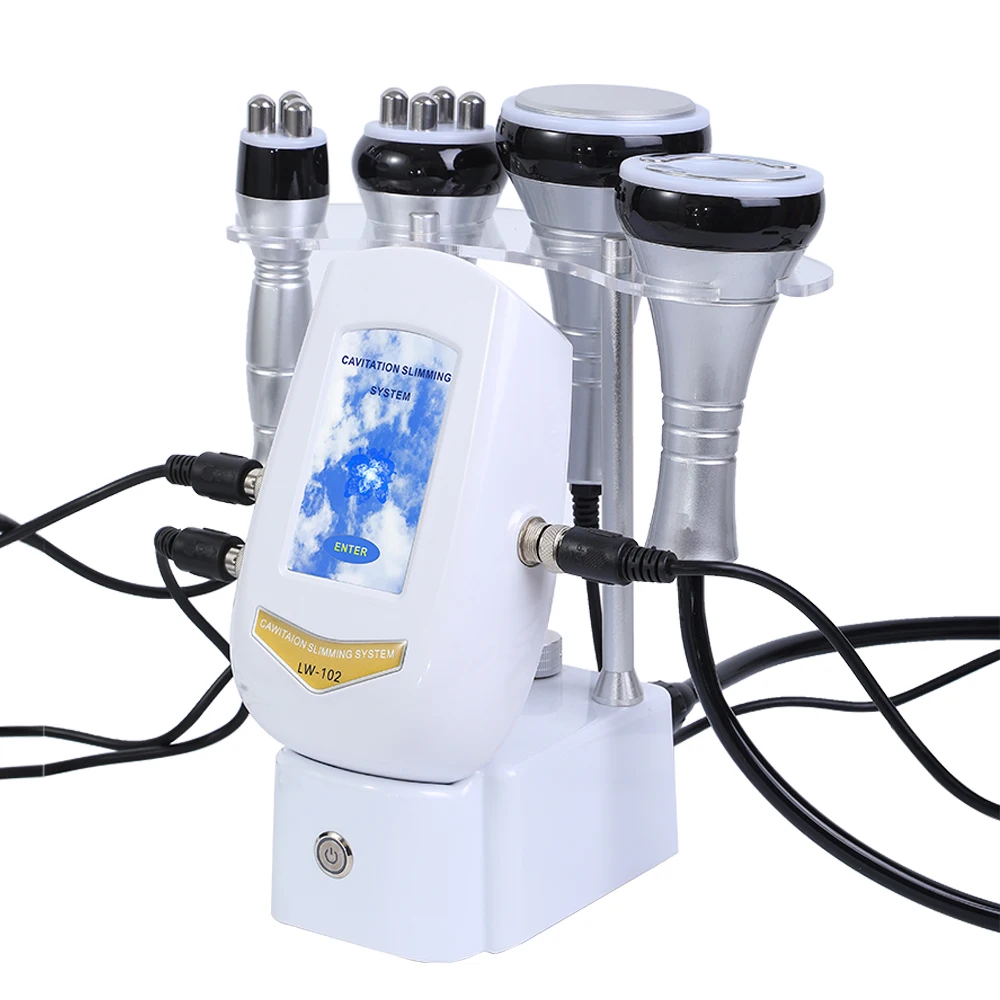 40K Cavitation Machine 4-1 Ultrasonic RF Body Shaping Lose Weight Multipolar Slimming Facial Skin Tightening Lifting Device - Image 2