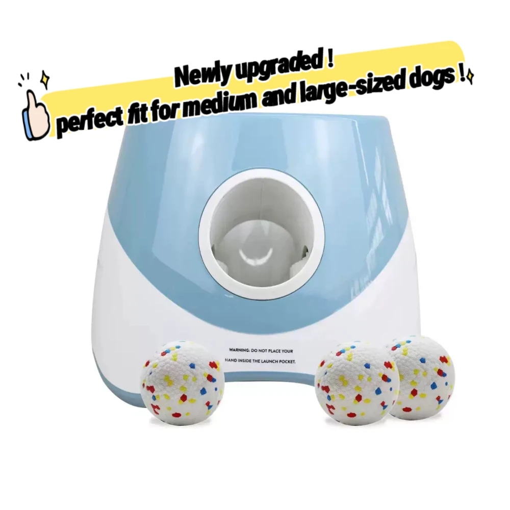 Dog Launcher Automatic Dogs Chase Toy Tennis Throwing Pinball Machine Fun Interactive Throw Rechargable Catapult USB Charging - Image 5