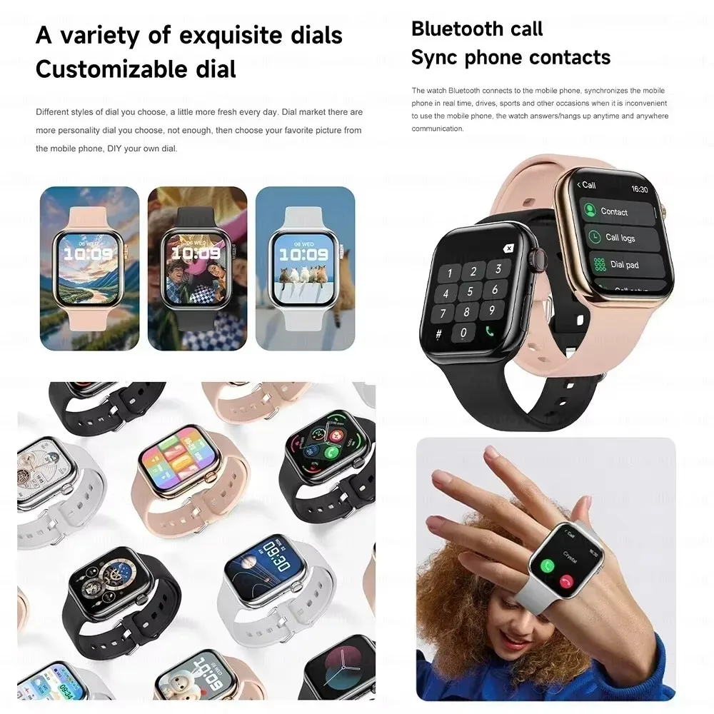 2026 GPS Smart Watch Series 10 For Apple Watch X 10 Memory Music Video Bluetooth Call Waterproof NFC Smartwatch For Android IOS - Image 3