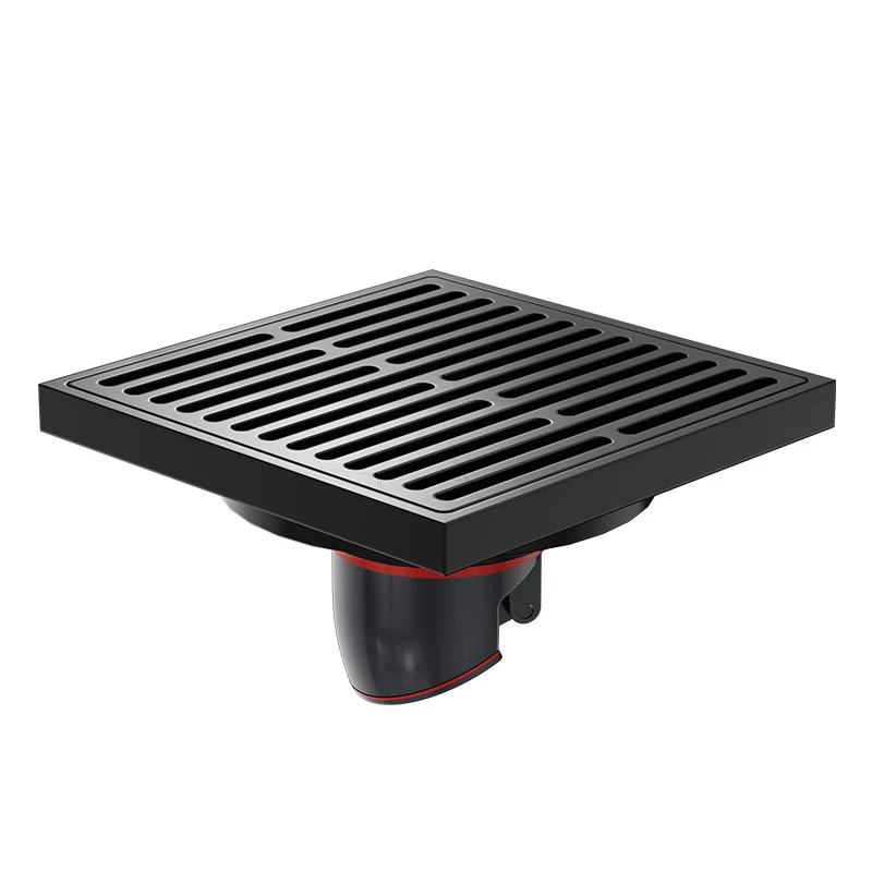 VGX Brass Floor Drain Stripe Anti-Odor Drain Valve Cover Shower Trap Drains Kitchen Bathroom Laundry Room Bathroom Accessories - Image 10