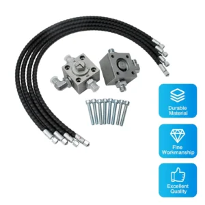 Excavator 3 Way Diverter Valve 1-2 Ton Chinese Mini Excavator Diverter Valve Left Right Quickly Integrated for Industrial
