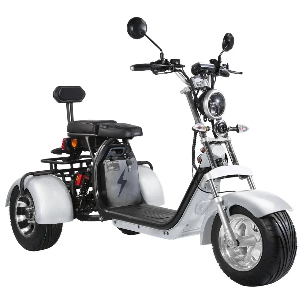 Factory Hot Selling High Speed Scooter 2000w Scooters Tricycle Citycoco Lithium Battery 60v 20ah 30ah 40ah Electric Vehicle Tric - Image 11