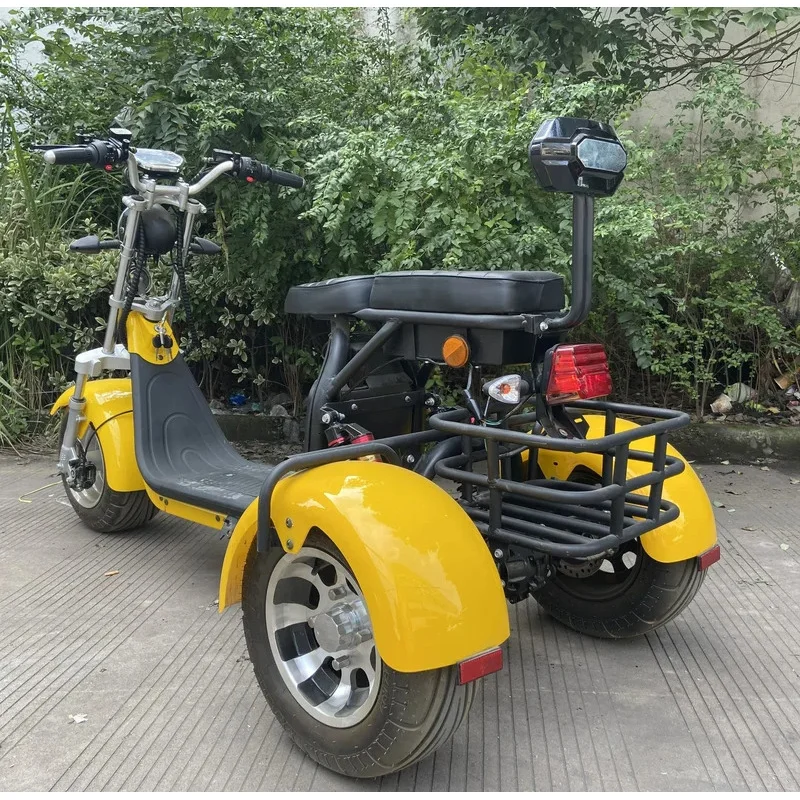 Factory Hot Selling High Speed Scooter 2000w Scooters Tricycle Citycoco Lithium Battery 60v 20ah 30ah 40ah Electric Vehicle Tric - Image 5