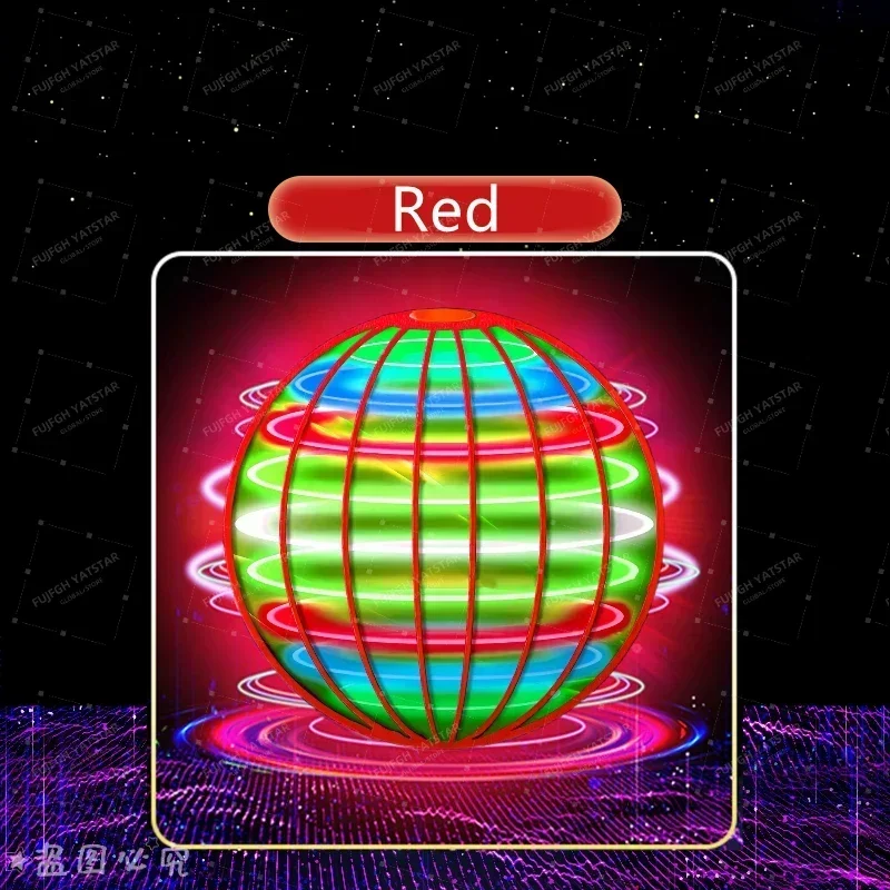 Flying Ball Children's Hand Controlled Color LED Cosmic Globe 360 ° Rotating Suspension Ball Suitable for Indoor and Outdoor Toy - Image 10