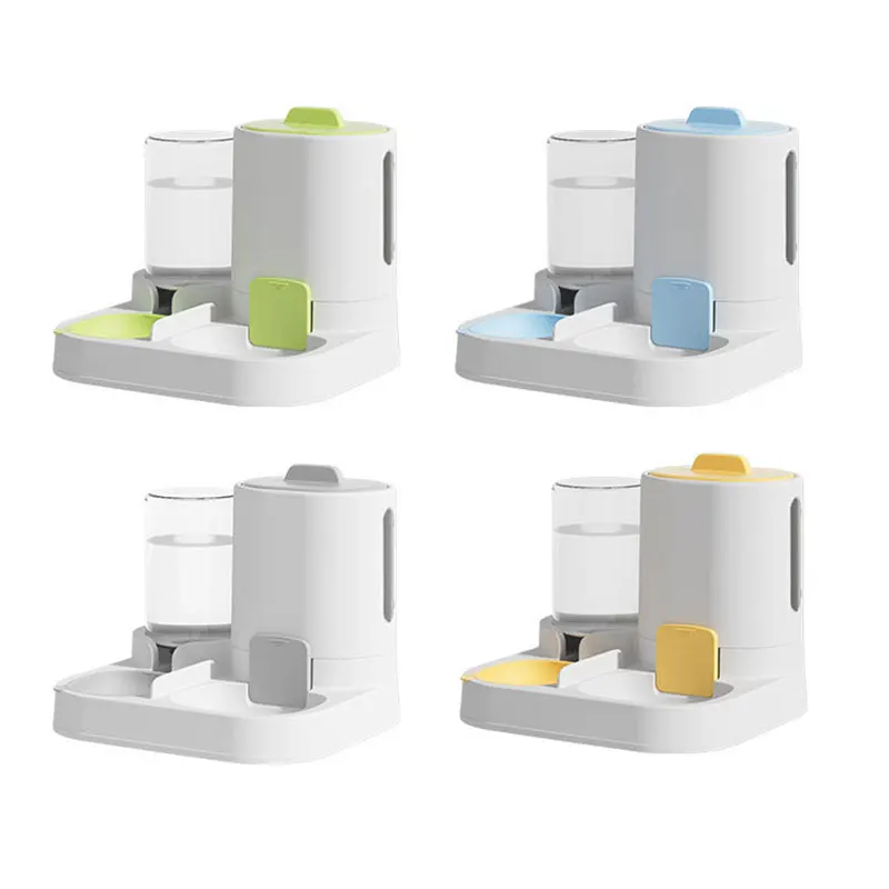 1-Pack Automatic Gravity-Fed Cat Water Dispenser & Feeder - Spill-Proof Large Capacity One-Piece Design, - Image 6