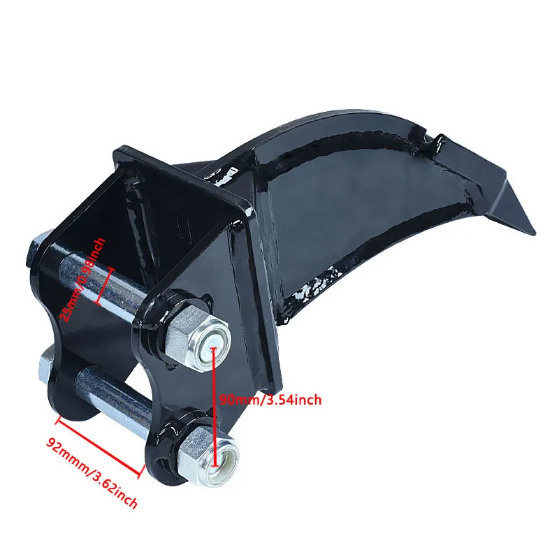 Mini Excavator Ripper Small Excavator Loosener Attachments Small Digger Steel Ripper For Family Farm Digging Garden Work - Image 5