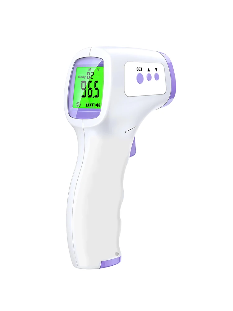 Digital Infrared Thermometer Forehead Body Non-Contact Fever Thermometers Or Medical Portable Finger Pulse Oximeter Blood Oxygen - Image 7
