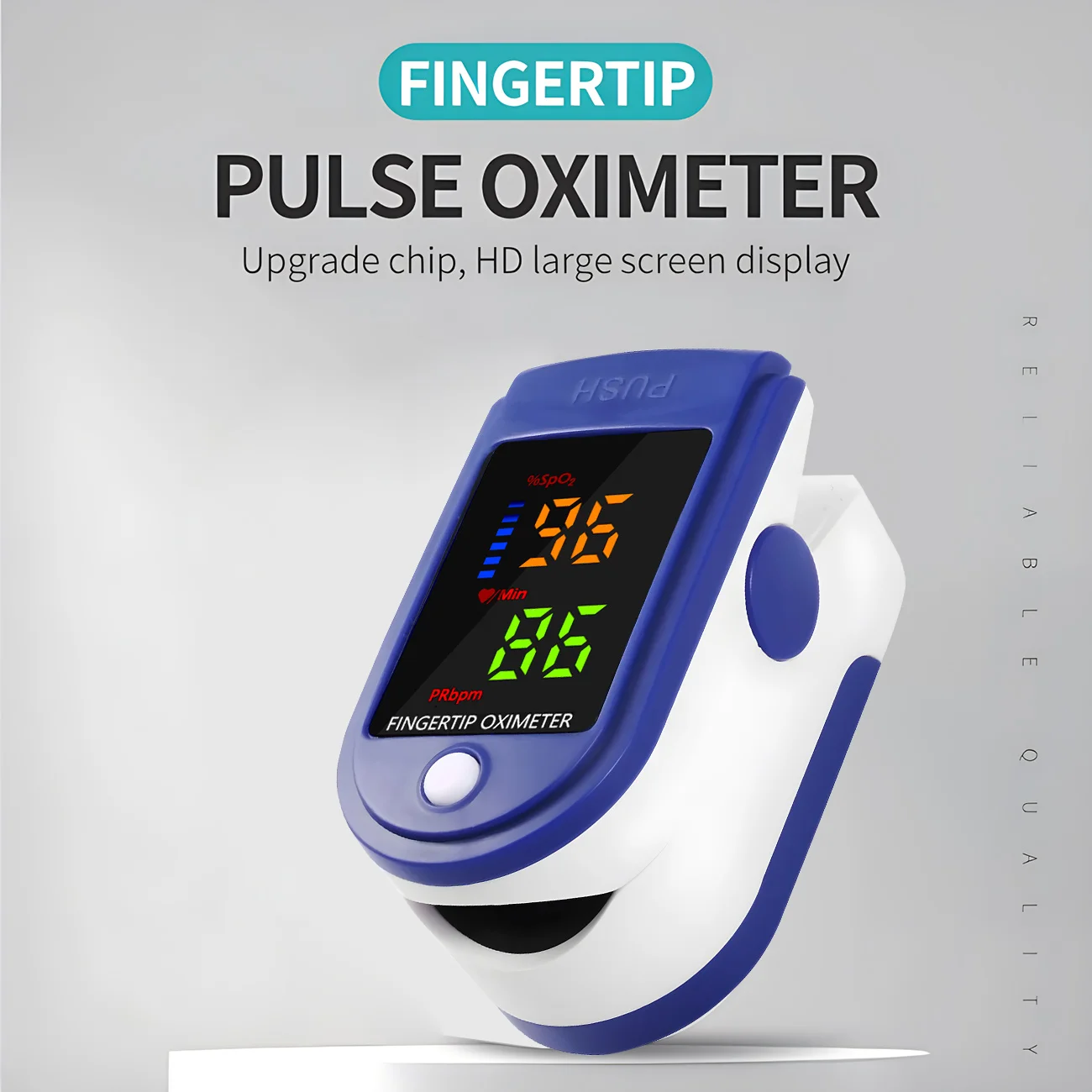 Digital Infrared Thermometer Forehead Body Non-Contact Fever Thermometers Or Medical Portable Finger Pulse Oximeter Blood Oxygen - Image 5