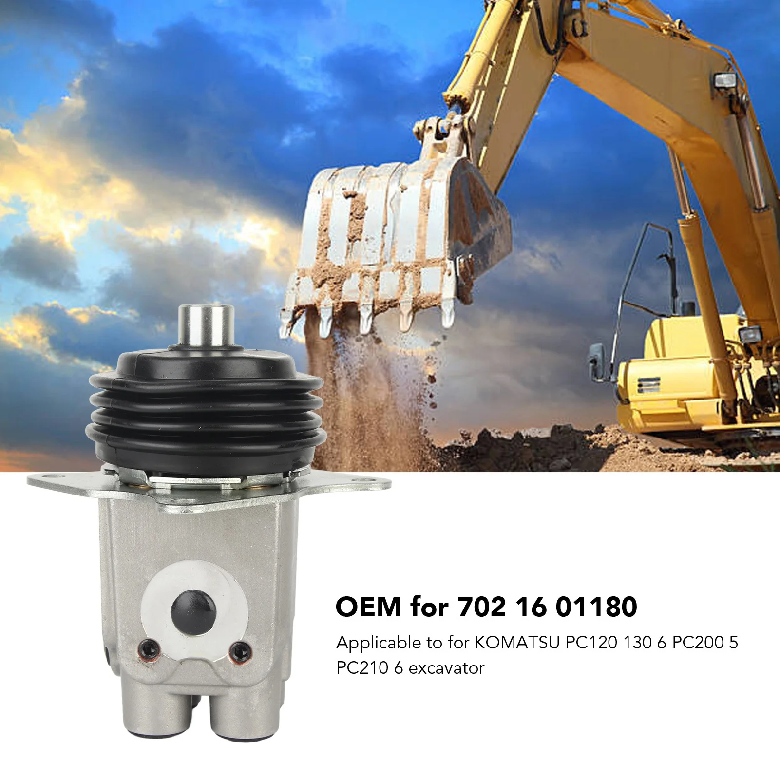 Excavator Joystick Handle Excavator Joystick Handle Control Valve 702 16 01180 for KOMATSU PC120 130 6 PC200 5 PC210 6 - Image 6