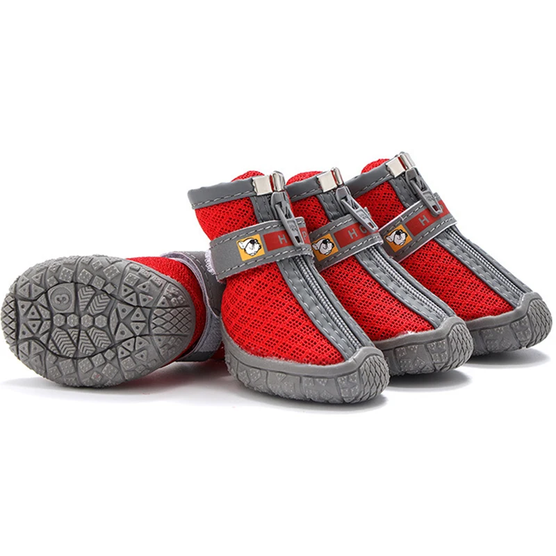 Dog Shoes Non-Slip Soles Thick Plush Protection Paw Pet Shoes Warm For Dog Non-Slip Dog Shoes Breathable Climbing Pets Booties - Image 11