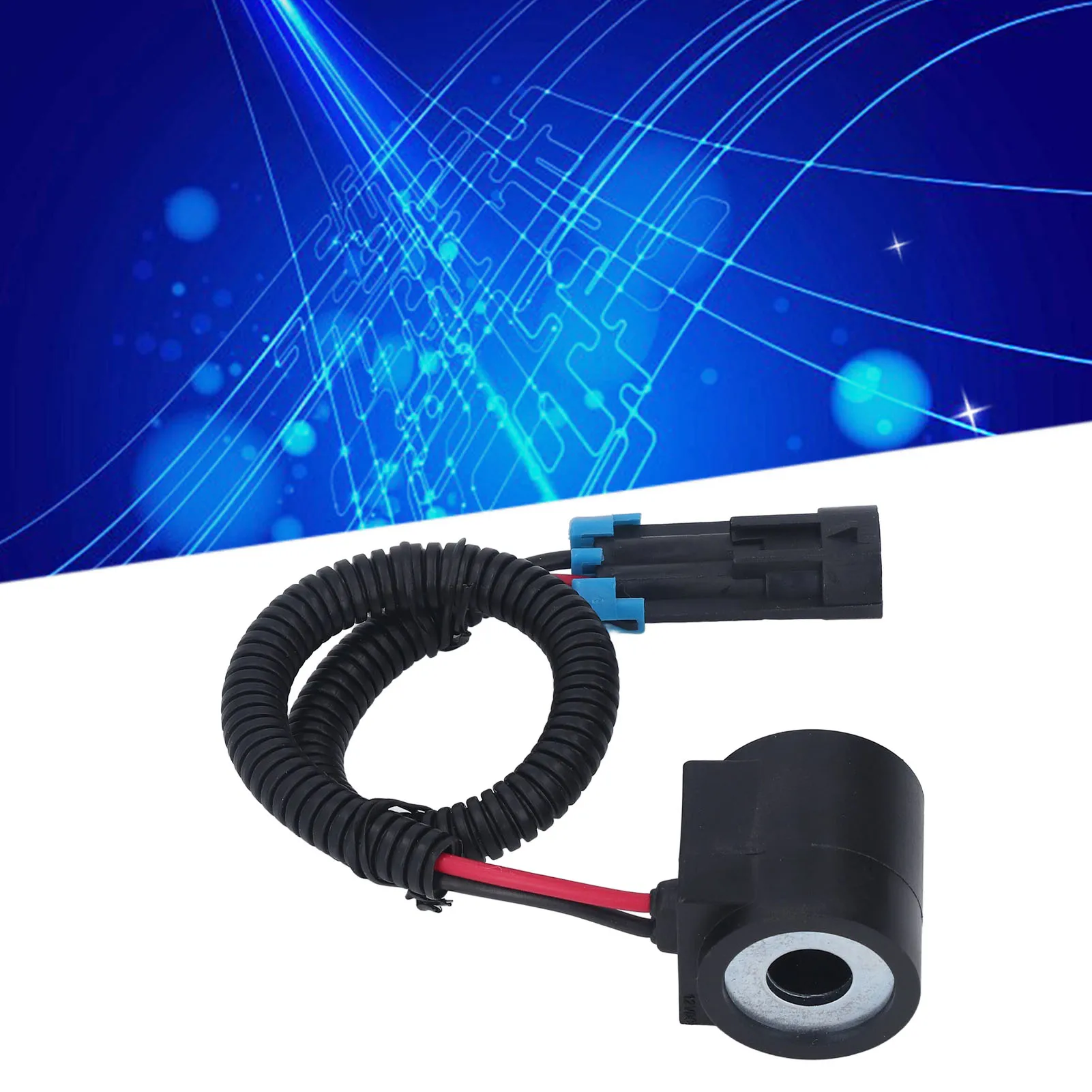 Excavator Solenoid Valve Coil Wear Resistant Solenoid Coil Anti Corrosion 6309311 ABS Aluminum Alloy for Replacement - Image 2