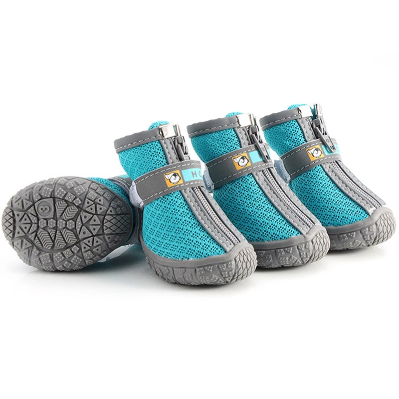 Dog Shoes Non-Slip Soles Thick Plush Protection Paw Pet Shoes Warm For Dog Non-Slip Dog Shoes Breathable Climbing Pets Booties - Image 12
