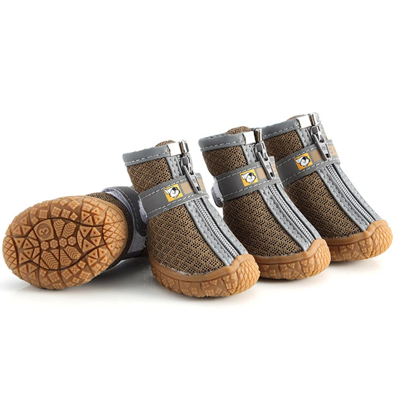 Dog Shoes Non-Slip Soles Thick Plush Protection Paw Pet Shoes Warm For Dog Non-Slip Dog Shoes Breathable Climbing Pets Booties - Image 9
