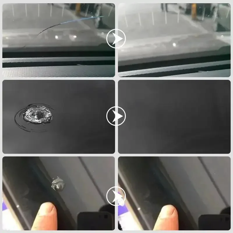 Windshield Crack Repair Fluid Car Window Repair Resin Windscreen Scratch Crack Restore Fluid Glass Curing Glue Car Accessories - Image 3