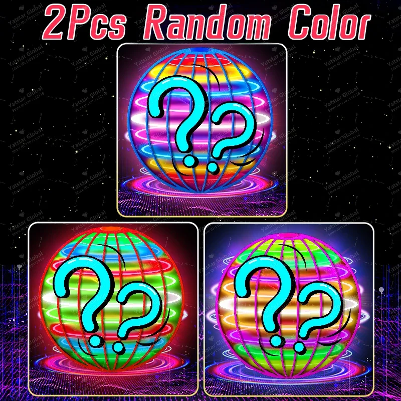 Flying Ball Children's Hand Controlled Color LED Cosmic Globe 360 ° Rotating Suspension Ball Suitable for Indoor and Outdoor Toy - Image 9