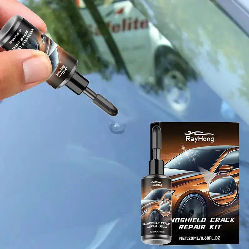 Windshield Crack Repair Fluid Car Window Repair Resin Windscreen Scratch Crack Restore Fluid Glass Curing Glue Car Accessories - Image 5
