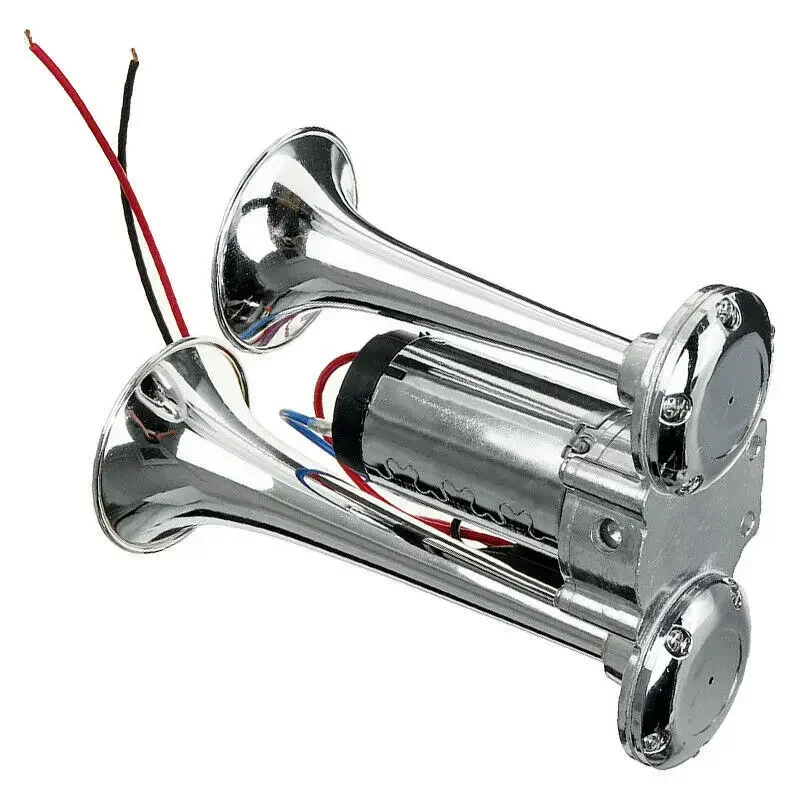 600DB Horn 12V Super Loud Car Electric Horn Dual Trumpets Air Horn Speaker For Car SUV Vehicle Boat Train Motorcycle RV Truck - Image 4