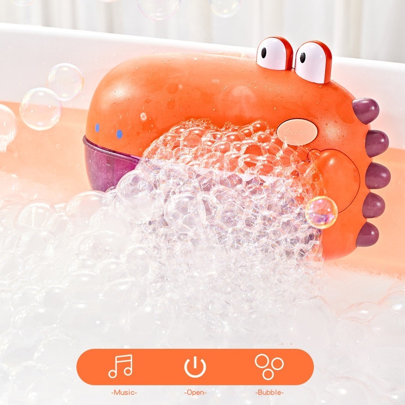 Baby Bath Toys for Toddlers, Crab Bath Bubble Maker Wind-up Poor Toys for Kid, Bathtub Toys As Birthday for Boys Girls