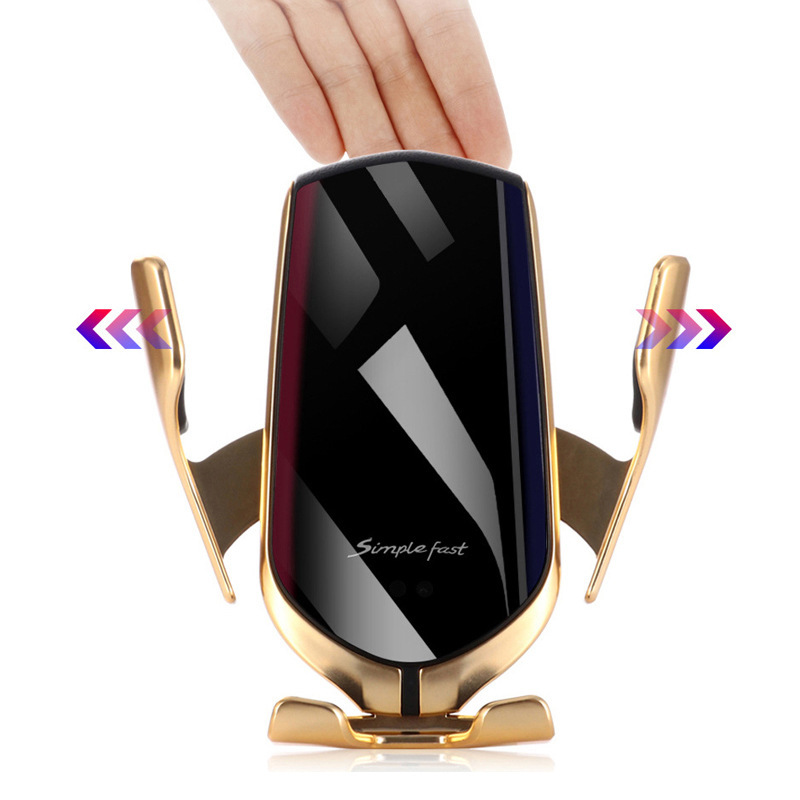 Car holder mobile phone wireless charger - Image 2