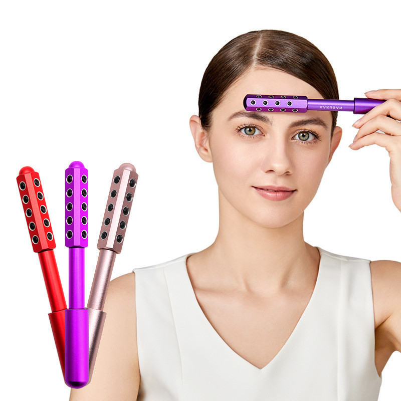 30 Germanium Beauty Stick Massage Beauty Stick Facial Roller Face Lift Bar Anti Wrinkle Facial Massager Skin Care Tool Derma Rolling Face Massage Roller Wand - Image 3
