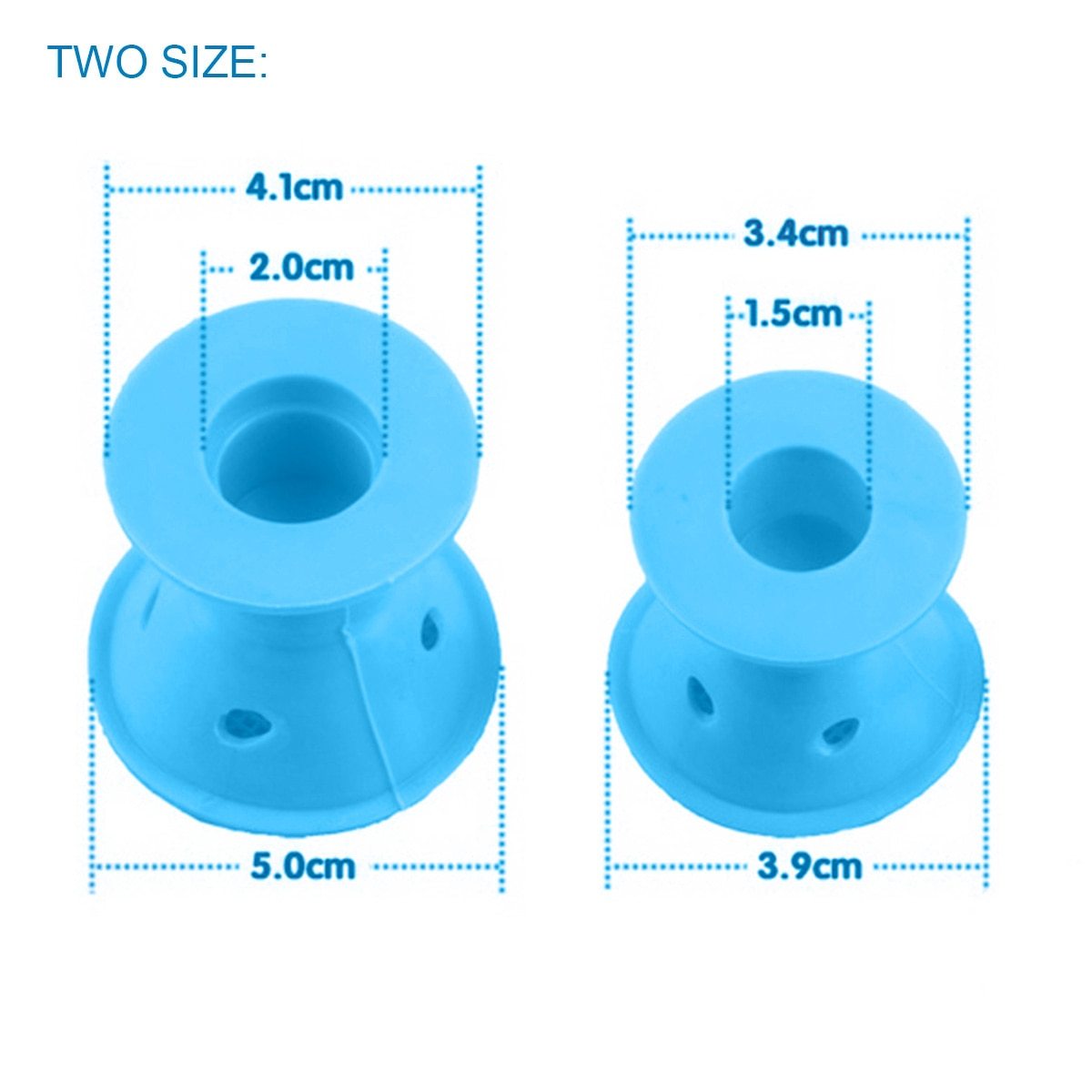 Soft Rubber Magic Hair Care Rollers Silicone Hair Curlers No Heat Hair Styling Tool - Image 8