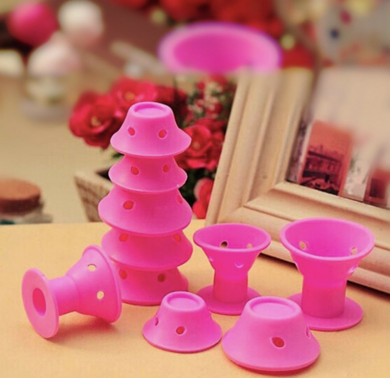 Soft Rubber Magic Hair Care Rollers Silicone Hair Curlers No Heat Hair Styling Tool - Image 9