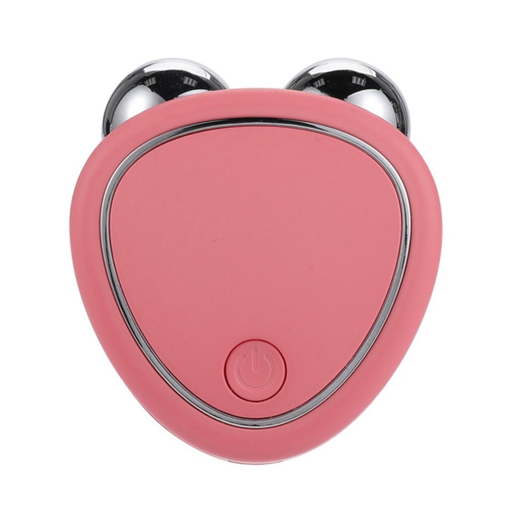 Portable Facial Micro-current Beauty Instrument For Lifting Thinning And Reducing Edema With Double Roller Massager - Image 8