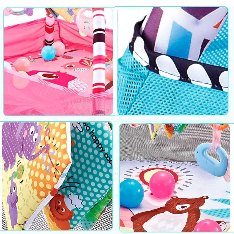 Baby Fitness Frame For Children Play Mat Rack Crawling Blanket Infant Play Rug Gift Kids Activity Gym Mat Kids Toys - Image 4
