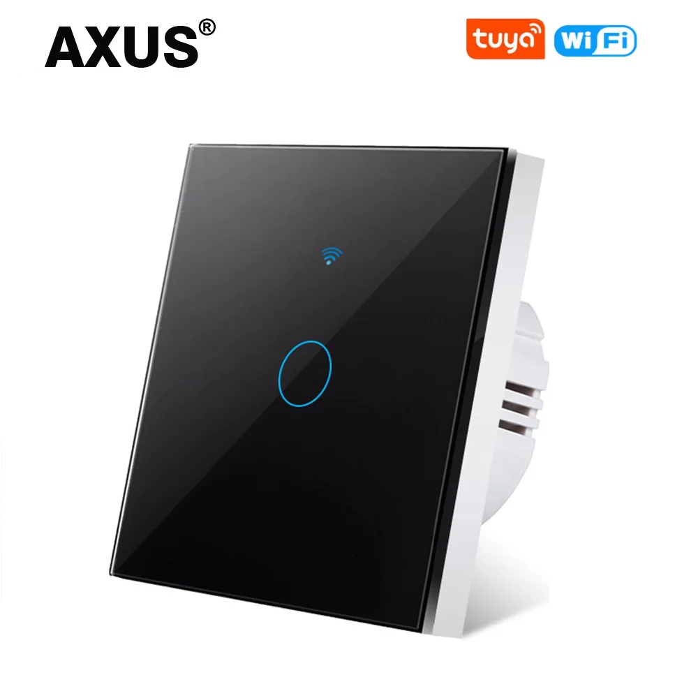 AXUS WiFi Smart Light Switches Touch Switch RF433 No Neutral Wire Smart Home Life Tuya App Control Support Alexa Google Home - Image 22