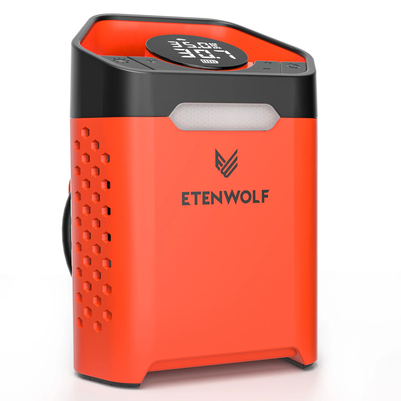 ETENWOLF ZEPHYR V3 Portable Car Compressor 160 PSI 100% Duty Cycle Car Tire Inflator 7800mAh For Cars Motorcycles Bicycles Balls - Image 7
