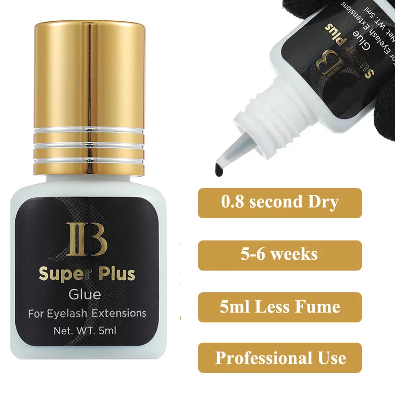 Original IB Lash Glue Super Plus Hyper Bond New Master Glue I-Beauty Eyelash Extension Adhesive Long Lasting Fast Dry Korea Glue - Image 5