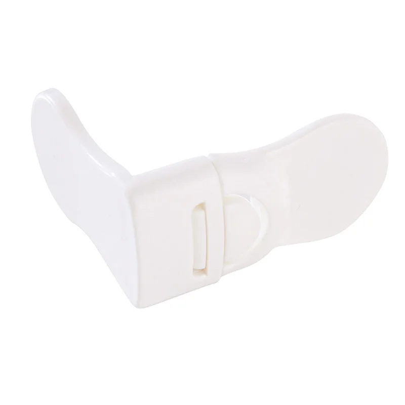 Baby Safety Drawer Lock Anti-Pinching Hand Cabinet Drawer Locks Plastic White Safety Buckle for Children Kids Protection - Image 6