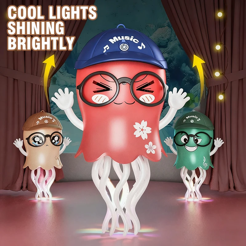 Dancing Jellyfish Squid Dancer Toys for Kid Electronic Pet Toys for Baby Children Interactive Education Toddler Toy kids Gift - Image 2