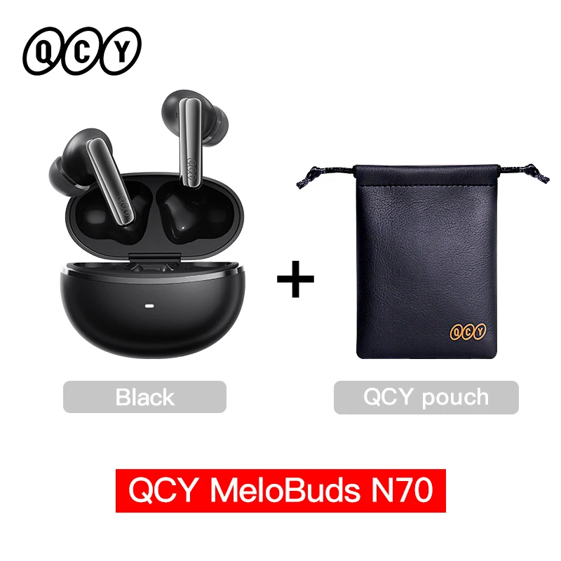 QCY MeloBuds N70 Adaptive ANC Wireless Earbuds Bluetooth 6.0 LDAC Hi-Res Audio 6 Mics Wireless Charging Earphones 50Hrs IPX5 - Image 13
