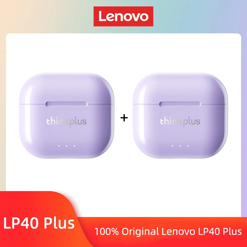 Lenovo LP40 II Earphones Original LP40 plus TWS Wireless Bluetooth 5.3 Headphones Sport Noise Reduction Touch Control Earbudss - Image 21