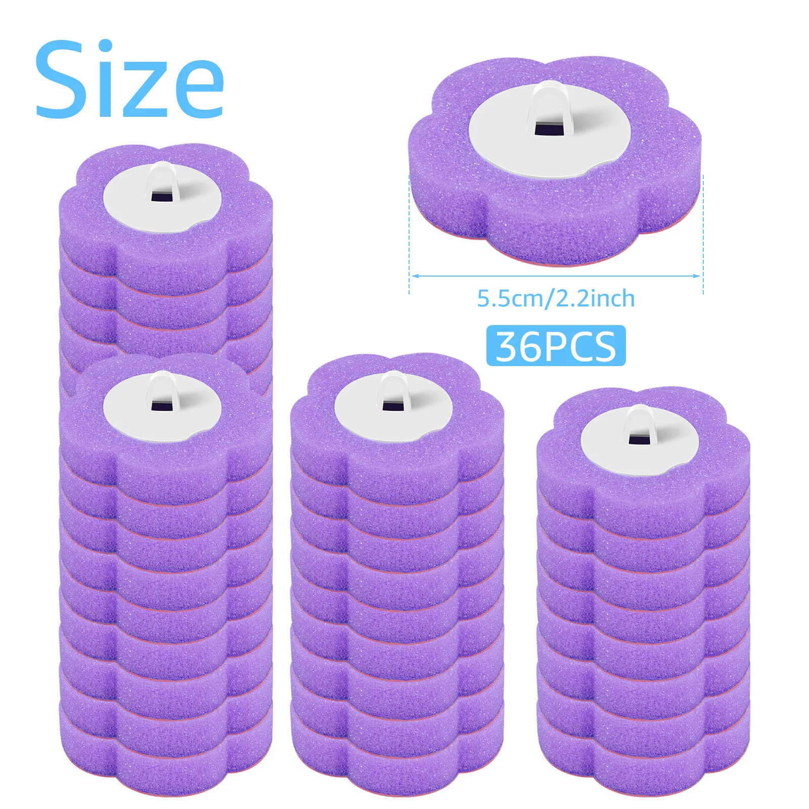 18/36Pcs Toilet Brush With Disposable Replacement Head Kits Upgrade Long Handle Bathroom Cleaning Brush For Home Wc Accessories - Image 9
