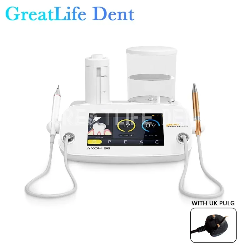 GreatLife Dental Ultrasonic Scaler Machine & Air Polishing 2-in-1 Sandblesting Machine for Periodontal Therapy Teeth Whitening - Image 8