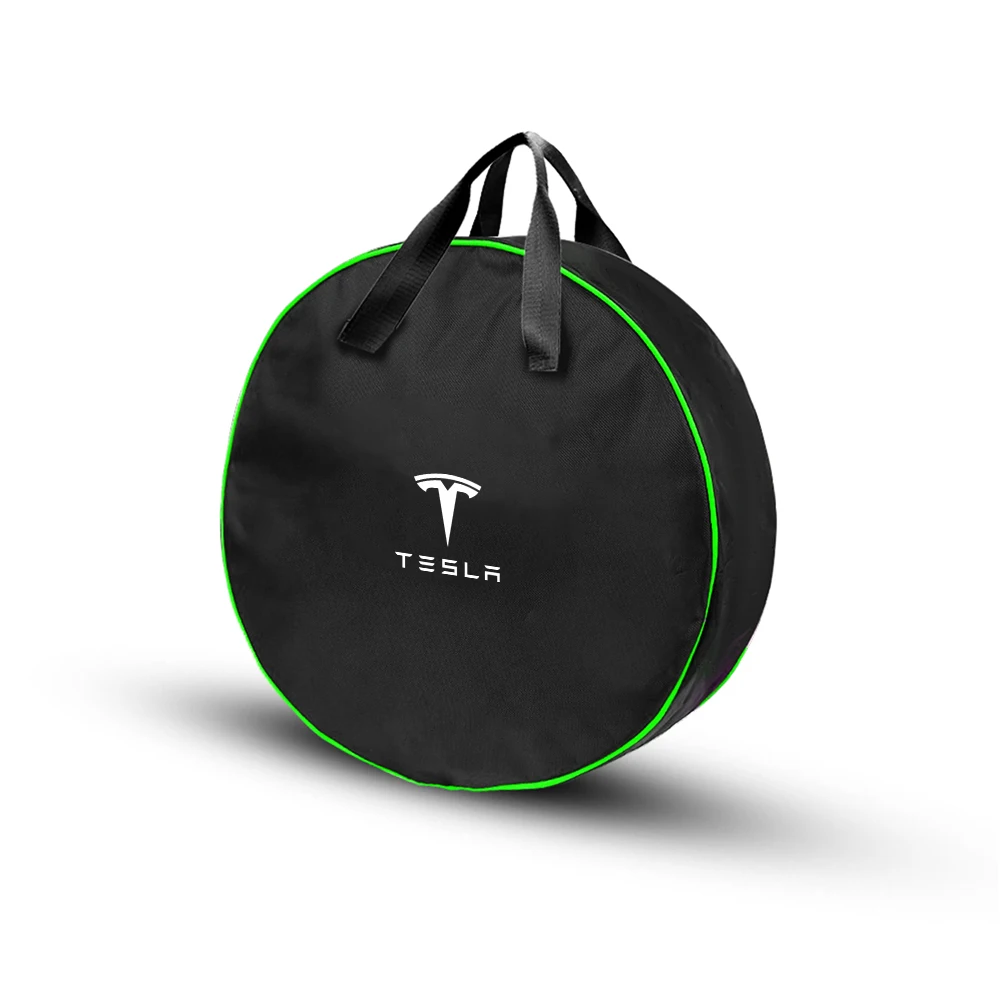 Car Charge Cable Storage Box Charging Gun Organiser Bag For Tesla Model 3 Model S Model X Model Y Roadster SpaceX Cybertruck - Image 8