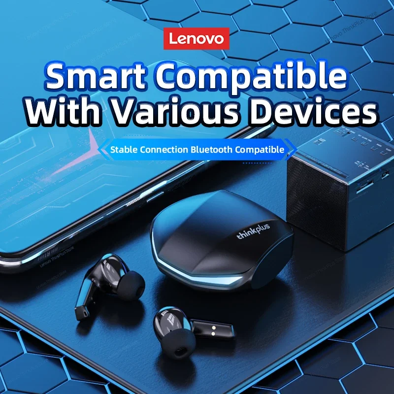 Lenovo GM2 Pro Gaming Earphones Bluetooth 5.3 Sport Headset Dual Mode HD Call Noise Reduction Earbuds with Mic Music Earphones - Image 4
